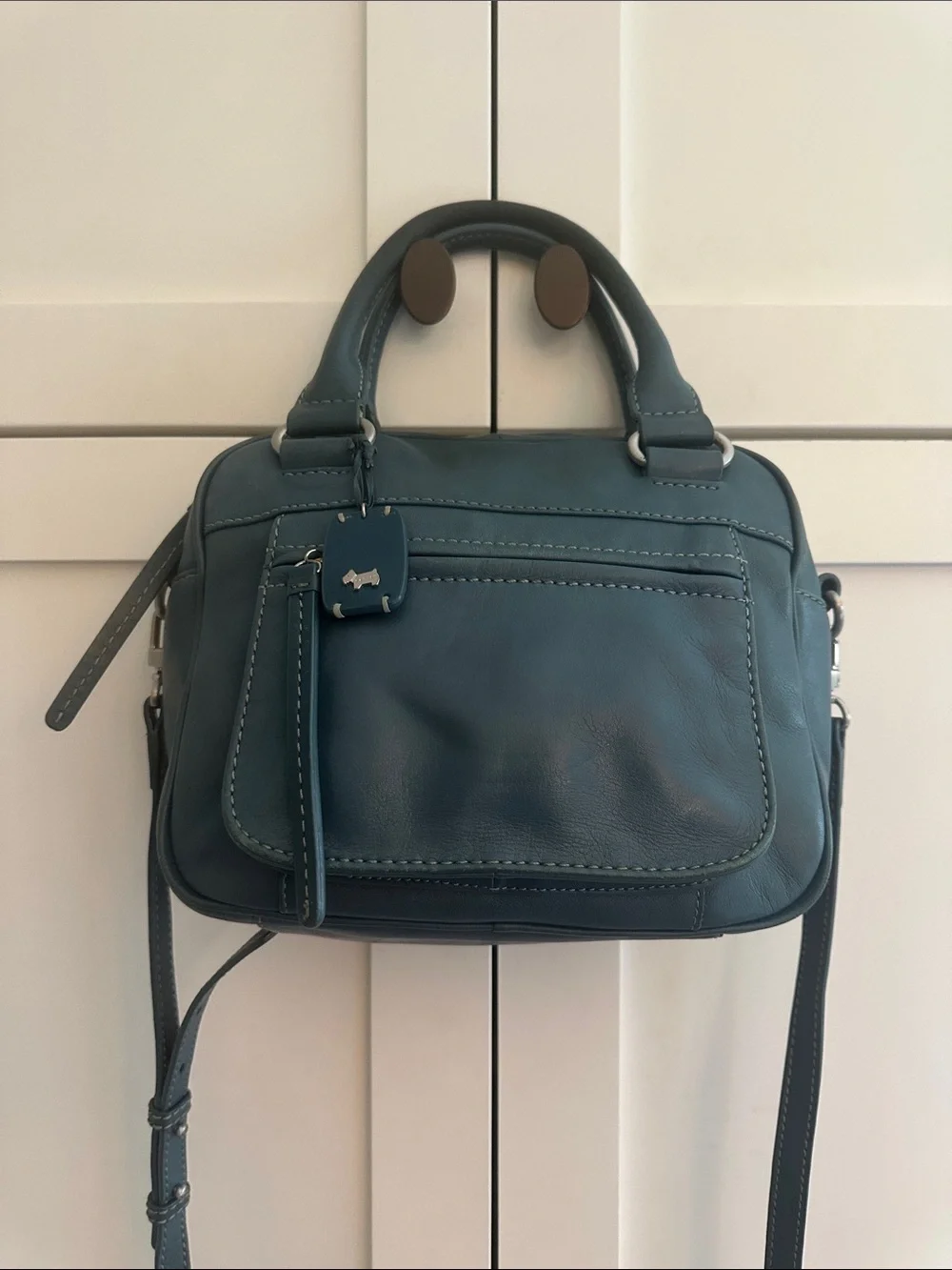 RADLEY LONDON SATCHEL WITH CROSSBODY STRAP